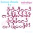 Penelope Set 6 - Calligraphy Script Monogram Alphabet Font for Machine Embroidery, 4 image