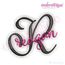 Reagan Beautiful Classy Upright Calligraphy  Script Monogram Embroidery Font - Exclusive