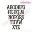 Tillman Classic Tuscan 3 Letter Monogram Machine Embroidery Alphabet, 3 image
