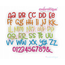 Clementine Set 2 Monogram Font- great for boys & girls - 0.75", 1", 1.5", 2", 3"