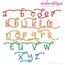 Addyson Set 3 Whimsical Machine Embroidery Alphabet Monogram Font -Embroitique Great for Boys and Girls, 3 image