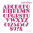 Garner Embroitique Exclusive Patterened Fill Stitch Block Monogram Font