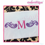 Steele Vintage Accent Flourish Initial Embroidery Monogram Font - Small Embroitique