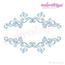 Sullivan Vintage Flourish Fancy Monogram Font Frame for machine Embroidery - Embroitique