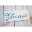 Eleanor Set 1 - Small - Calligraphy Script Machine Embroidery Monogram Alphabet Font - Embroitique - BX Files included
