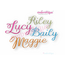 Lucy Monogram Font - Elegant Script Font