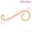 Mix It Up Curly Calligraphy Accents Flourishes - Full Set, 10 image