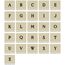 Mortimer Monogram Small Font- Satin Stitch Curly & Block Font, 4 image