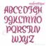 Penelope Super Set - Exclusive Calligraphy Script Monogram Alphabet Font for Machine Embroidery, 6 image