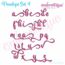Penelope Super Set - Exclusive Calligraphy Script Monogram Alphabet Font for Machine Embroidery, 10 image